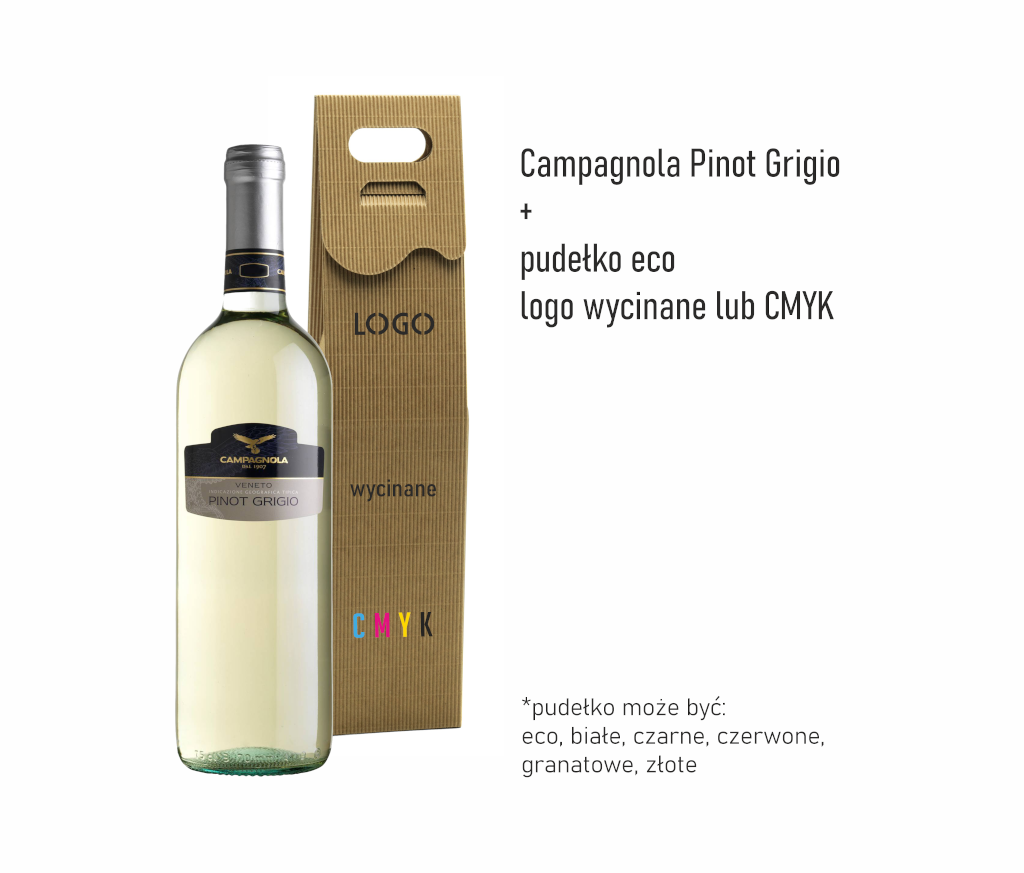 Campagnola Pinot Grigio z pudelkiem