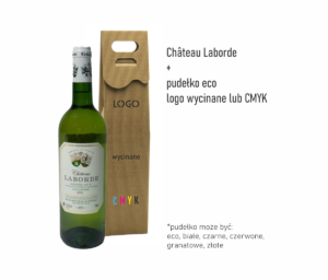 biale Château Laborde z pudelkiem